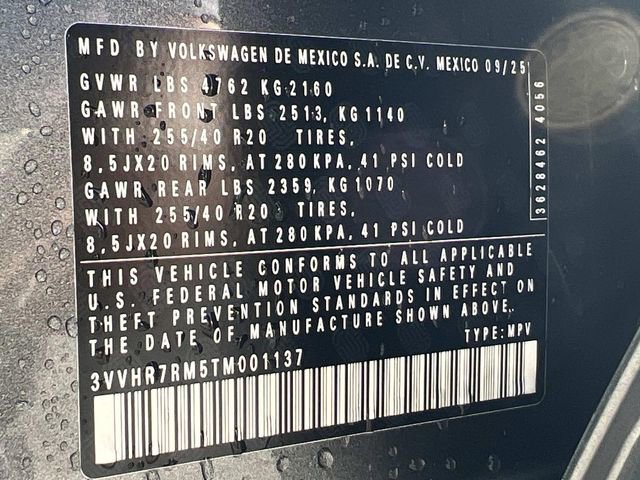 New 2026 Volkswagen Tiguan SE R-Line image 25