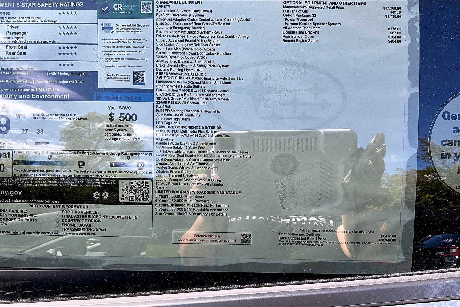 New 2025 Subaru Crosstrek 2.5i Limited image 19