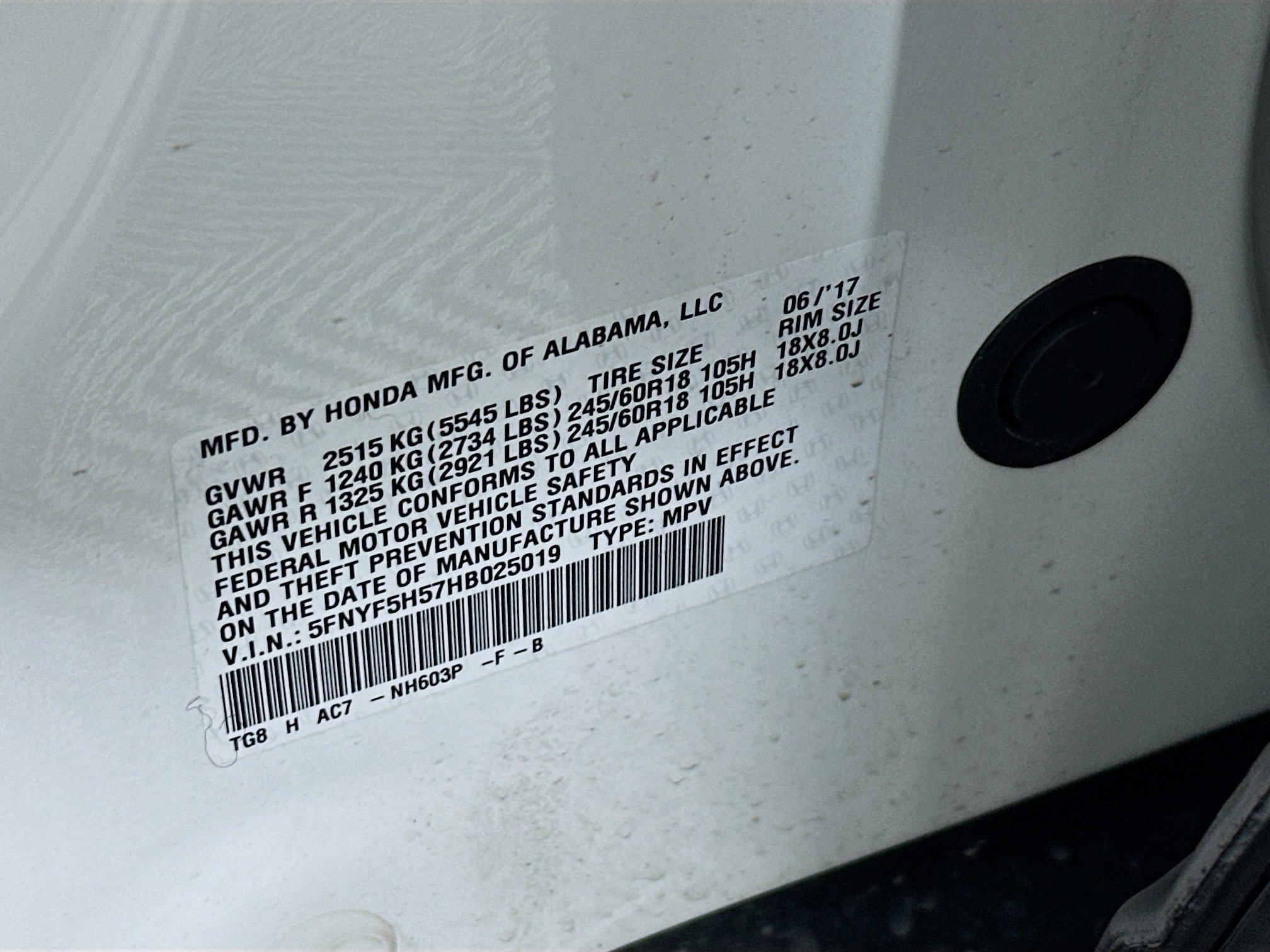 Used 2017 Honda Pilot EX-L image 12