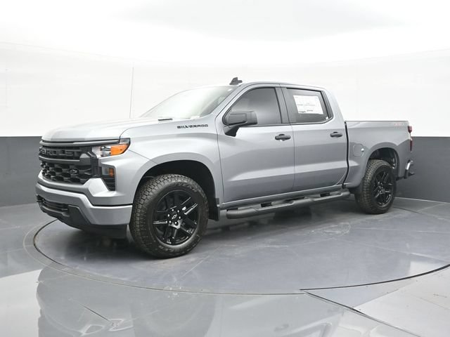 New 2026 Chevrolet Silverado 1500 Custom w/ Turbomax Blackout Package AWD/4WD image 4