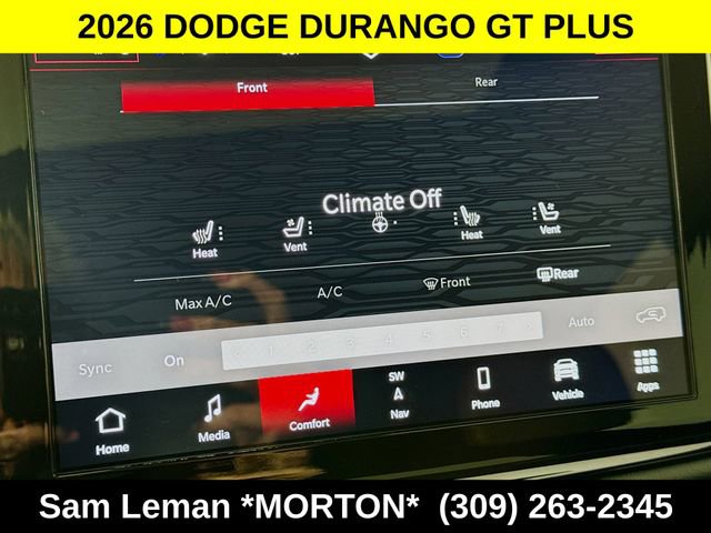 New 2026 Dodge Durango GT AWD/4WD image 20