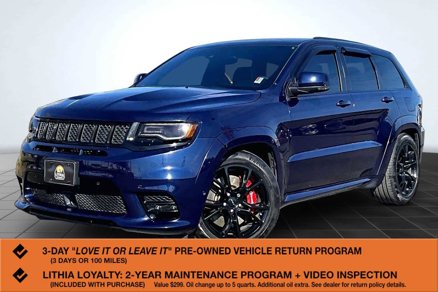 Used 2017 Jeep Grand Cherokee SRT w/ Trailer Tow Group IV AWD/4WD image 1