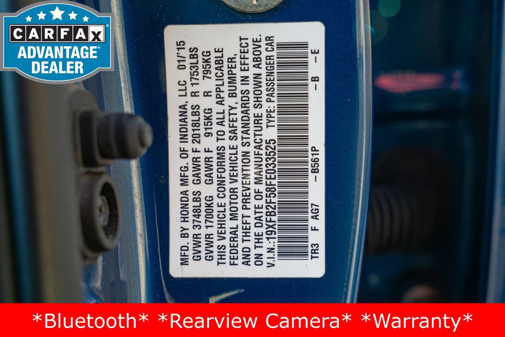 Used 2015 Honda Civic LX image 32