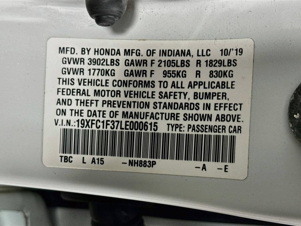 Used 2020 Honda Civic EX image 31