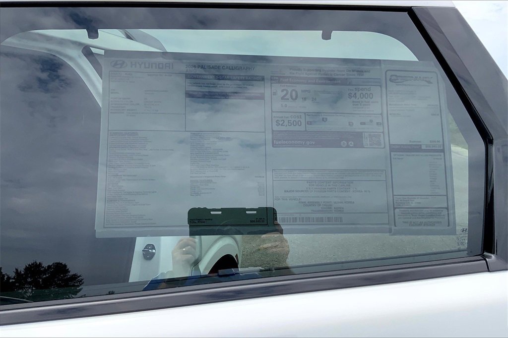 New 2026 Hyundai Palisade Calligraphy image 27
