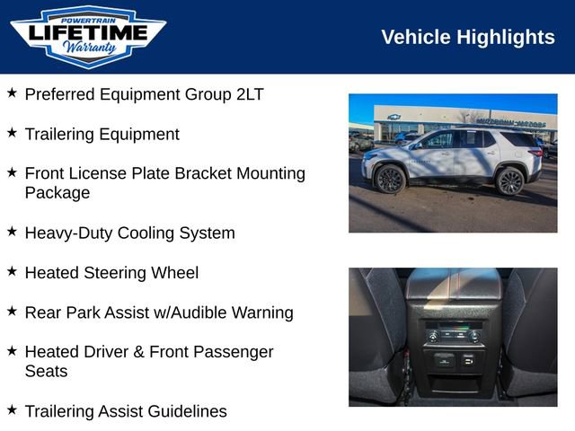 Used 2022 Chevrolet Traverse RS image 2