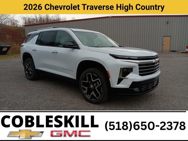 New 2026 Chevrolet Traverse High Country w/ LPO, Floor Liner Package image 1