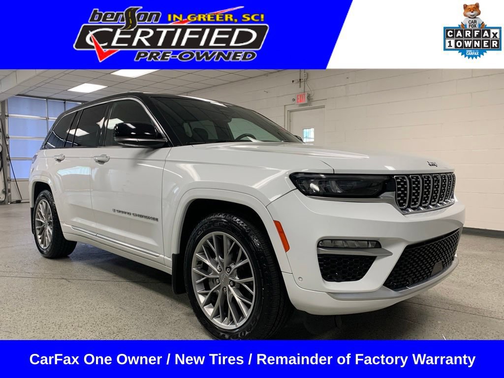 Certified 2023 Jeep Grand Cherokee Summit AWD/4WD image 1