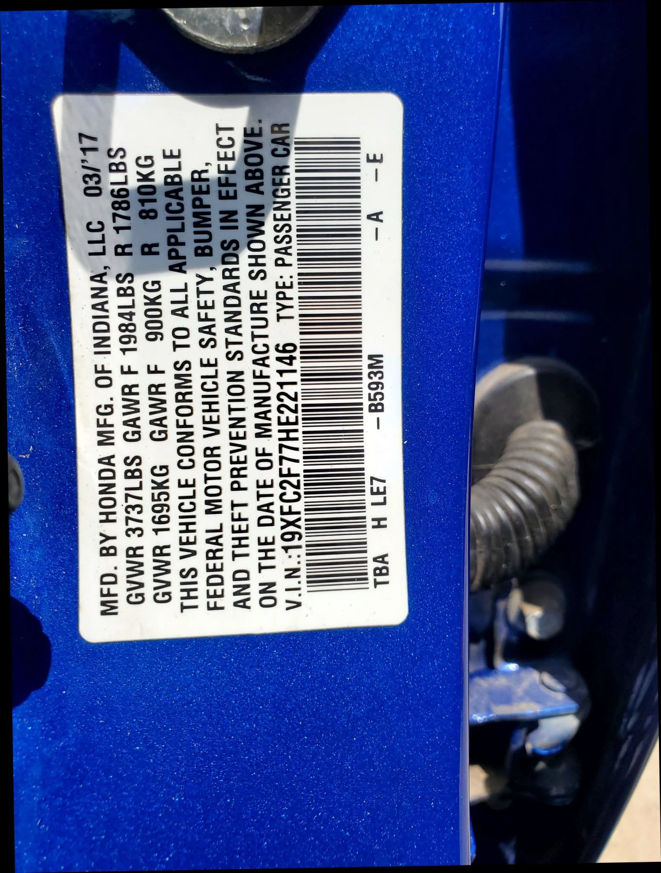Used 2017 Honda Civic EX image 44