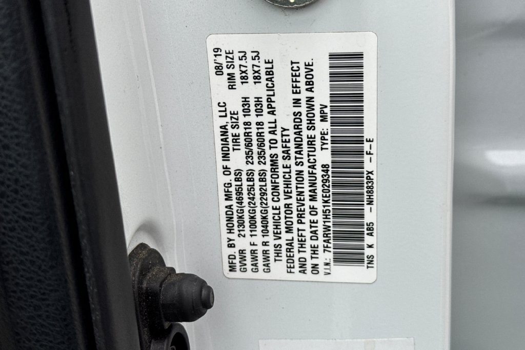 Certified 2019 Honda CR-V EX image 36