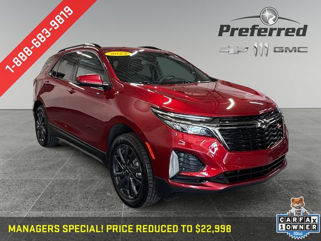 Certified 2023 Chevrolet Equinox RS w/ LPO, Floor Liner Package