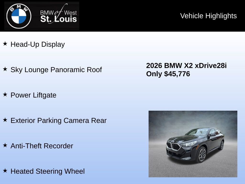 Used 2026 BMW X2 xDrive28i image 16