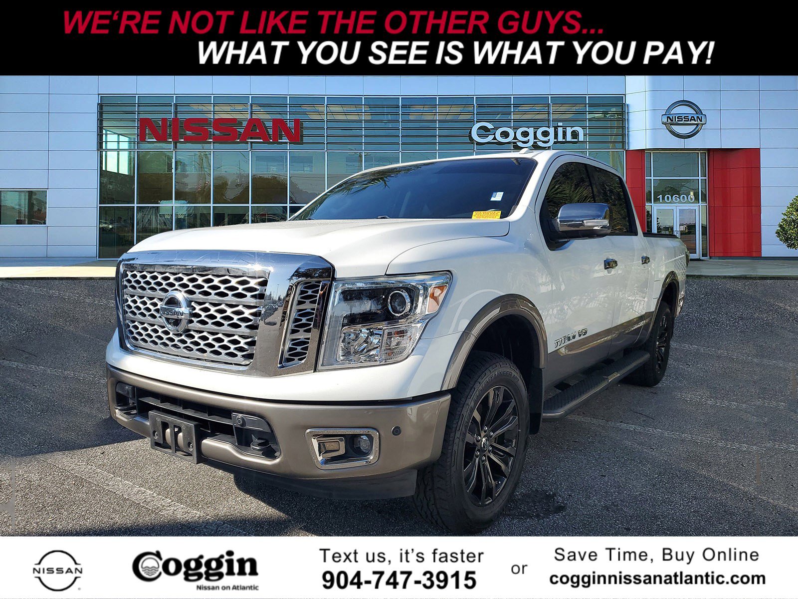 Used 2018 Nissan Titan Platinum Reserve w/ Platinum Utility Package