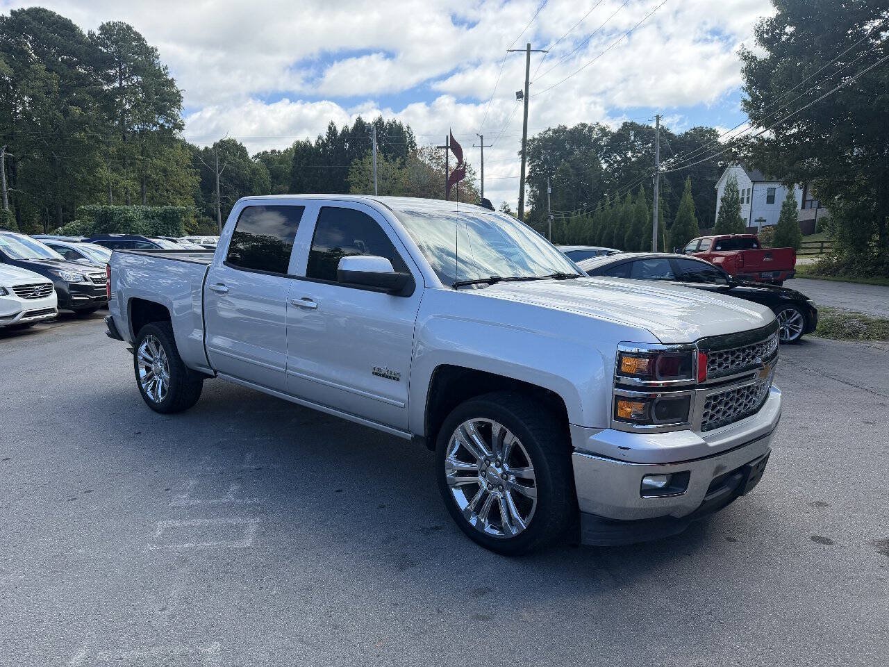 Used 2015 Chevrolet Silverado 1500 LT w/ Texas Edition, 1LT Trim RWD image 3