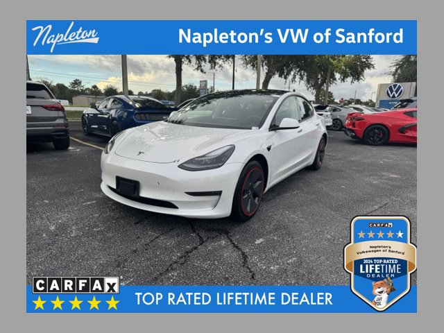 Used 2021 Tesla Model 3 Long Range AWD/4WD image 1