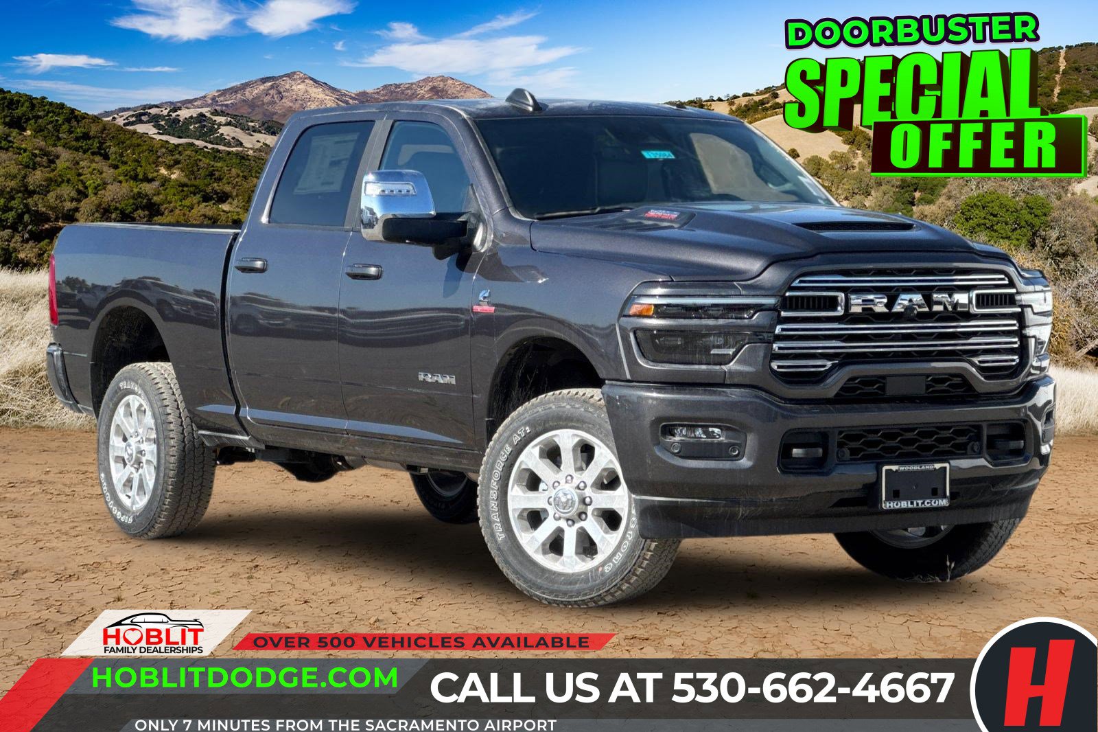 New 2025 RAM 2500 Laramie w/ Sport Appearance Package