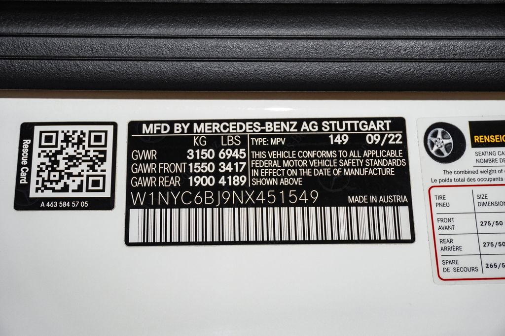 Used 2022 Mercedes-Benz G 550 w/ Exclusive Interior Package image 31
