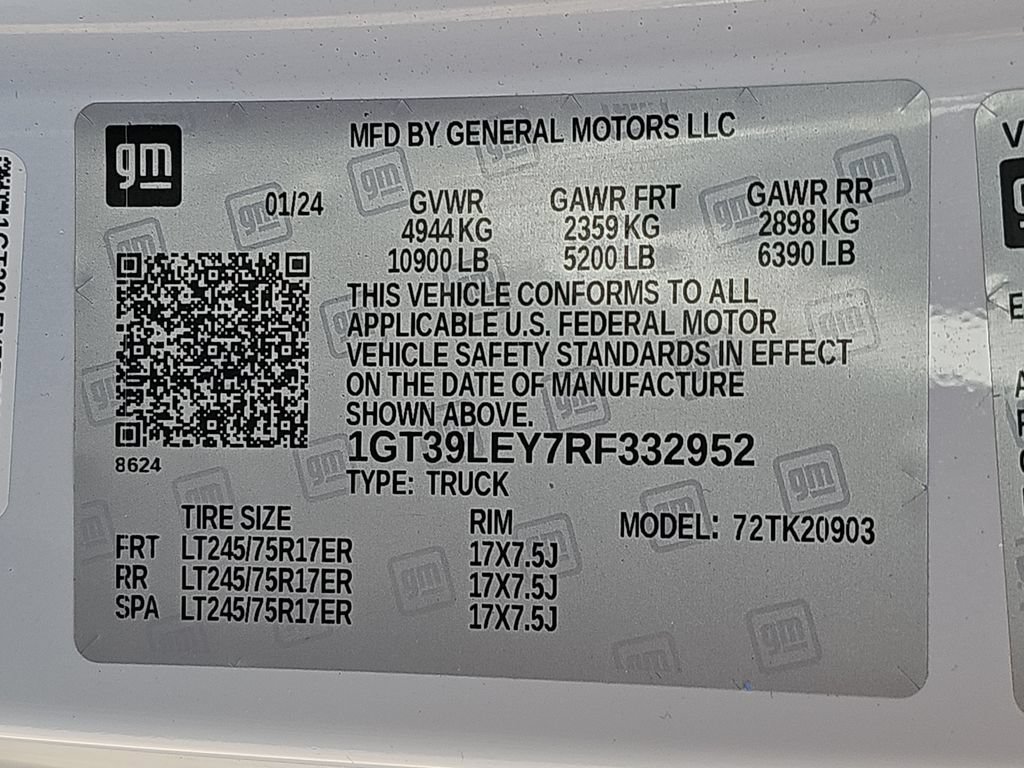 Used 2024 GMC Sierra 2500 Pro w/ Convenience Package AWD/4WD image 40