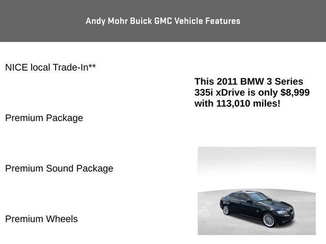 Used 2011 BMW 335i xDrive Sedan AWD/4WD image 8
