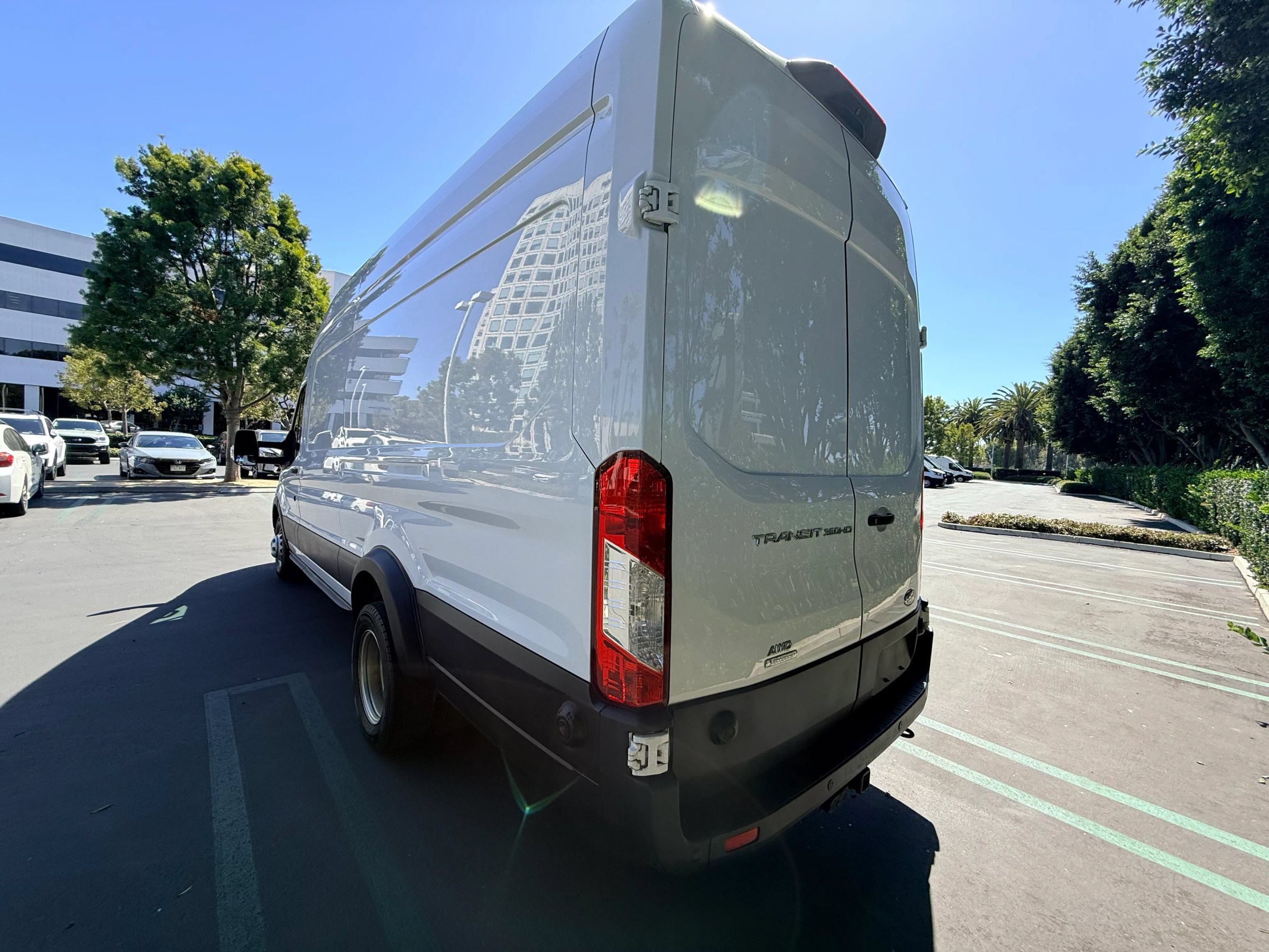 Used 2022 Ford Transit 350 148 High Roof Extended AWD w/ Load Area Protection Package image 3