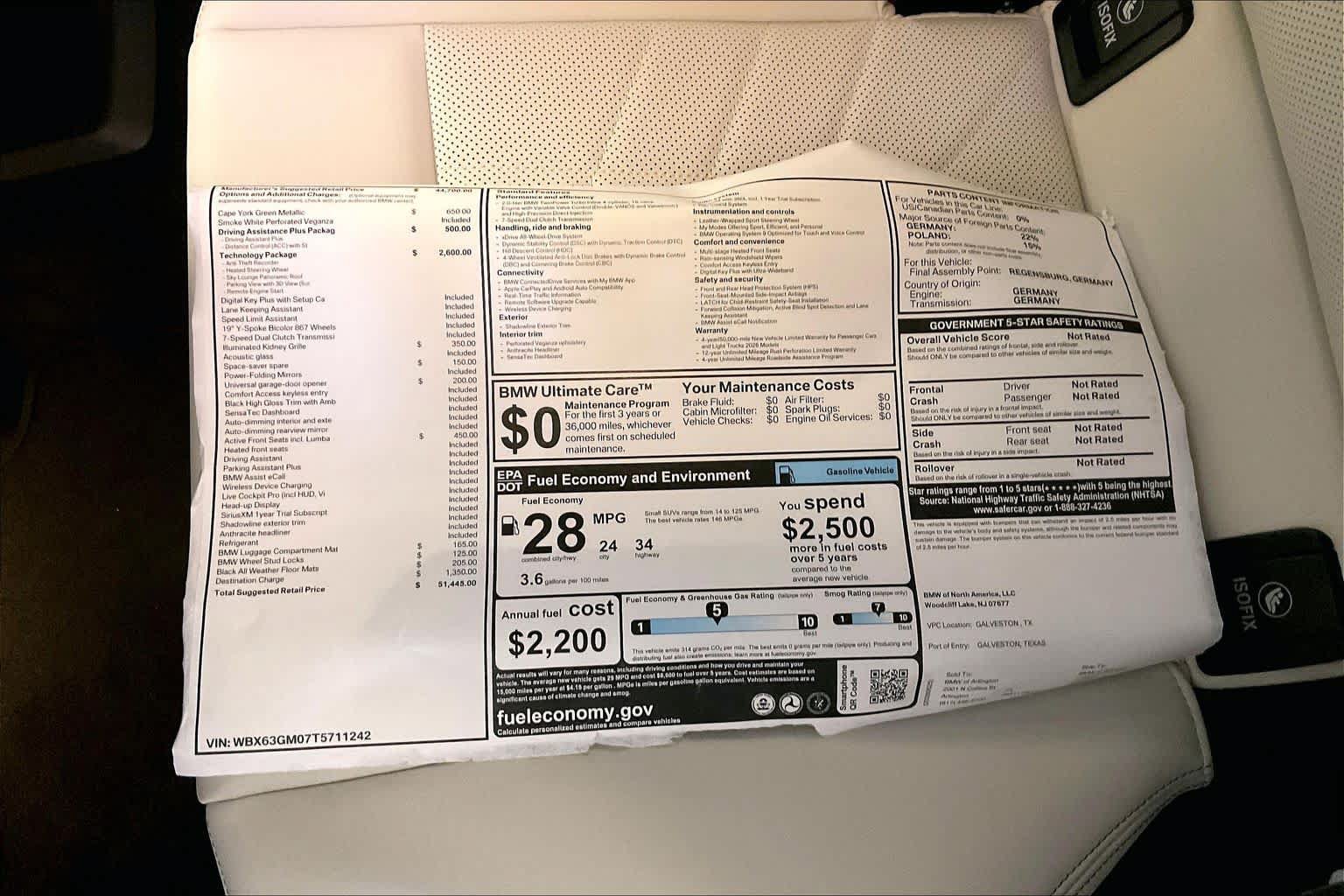 New 2026 BMW X2 xDrive28i w/ Technology Package AWD/4WD image 19