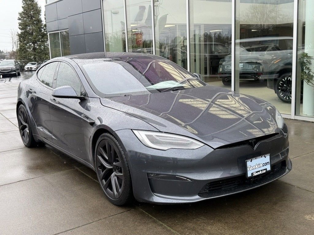 Used 2021 Tesla Model S Plaid image 2