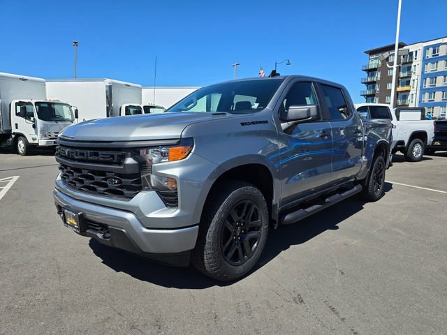 New 2025 Chevrolet Silverado 1500 Custom w/ Turbomax Blackout Package AWD/4WD image 16