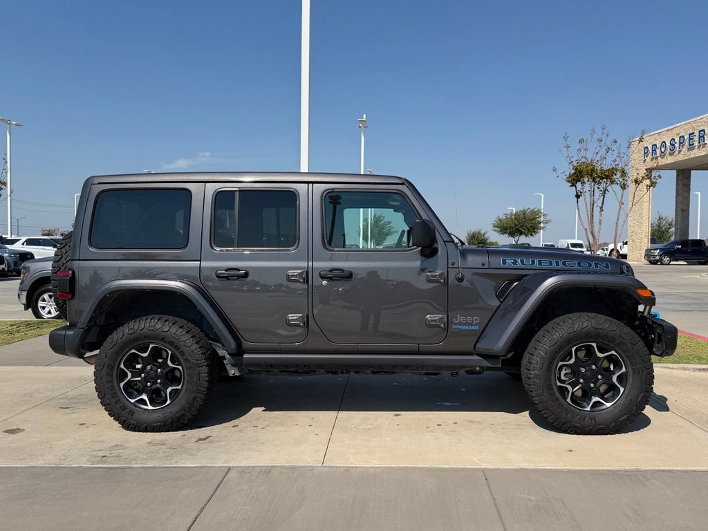Used 2022 Jeep Wrangler Unlimited Rubicon 4xe w/ Steel Bumper Group AWD/4WD image 19