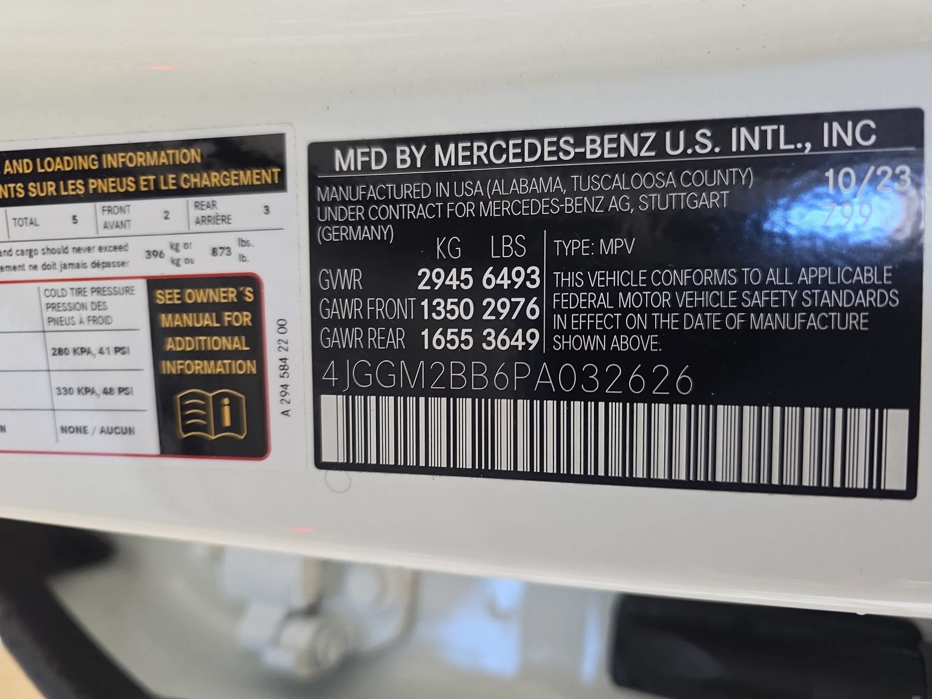 Certified 2023 Mercedes-Benz EQE 350+ SUV image 34
