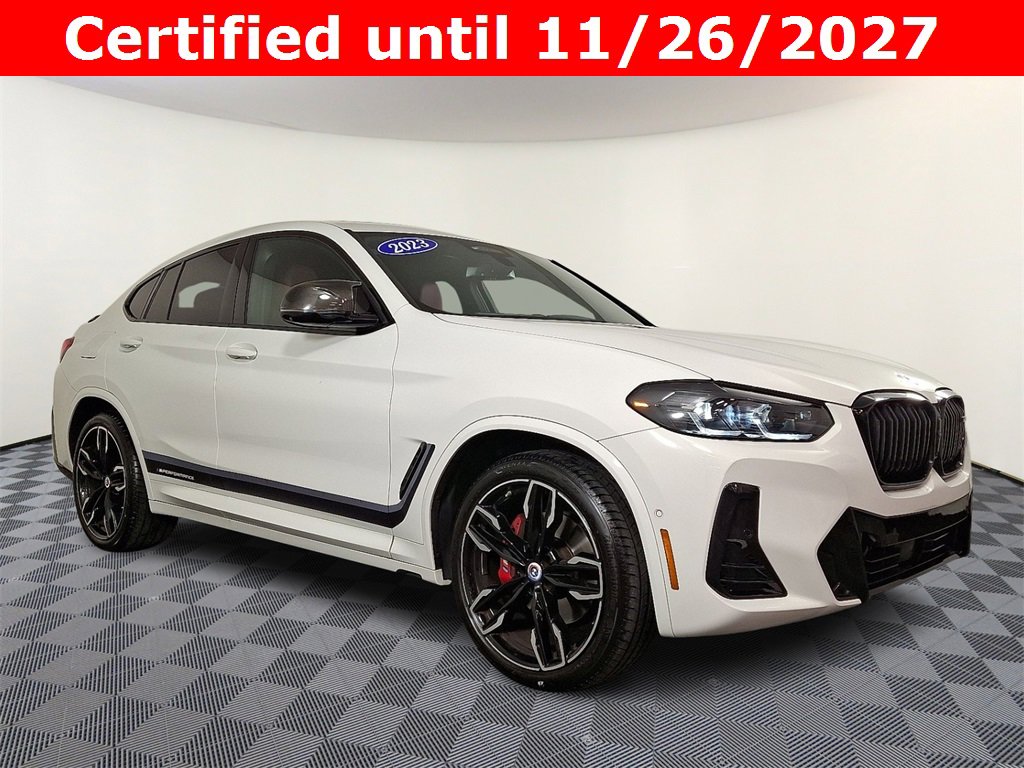 Certified 2023 BMW X4 M40i image 1