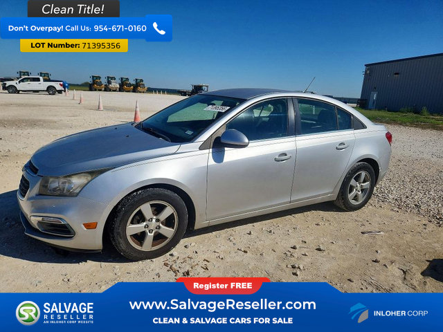 Used 2016 Chevrolet Cruze LT FWD image 1