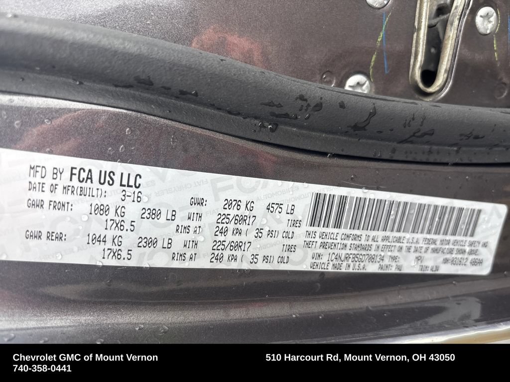 Used 2016 Jeep Patriot High Altitude AWD/4WD image 29