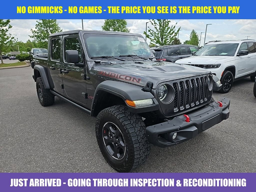 Used 2023 Jeep Gladiator Rubicon w/ LED Lighting Group image 1