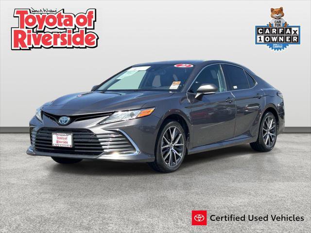 Certified 2022 Toyota Camry XLE