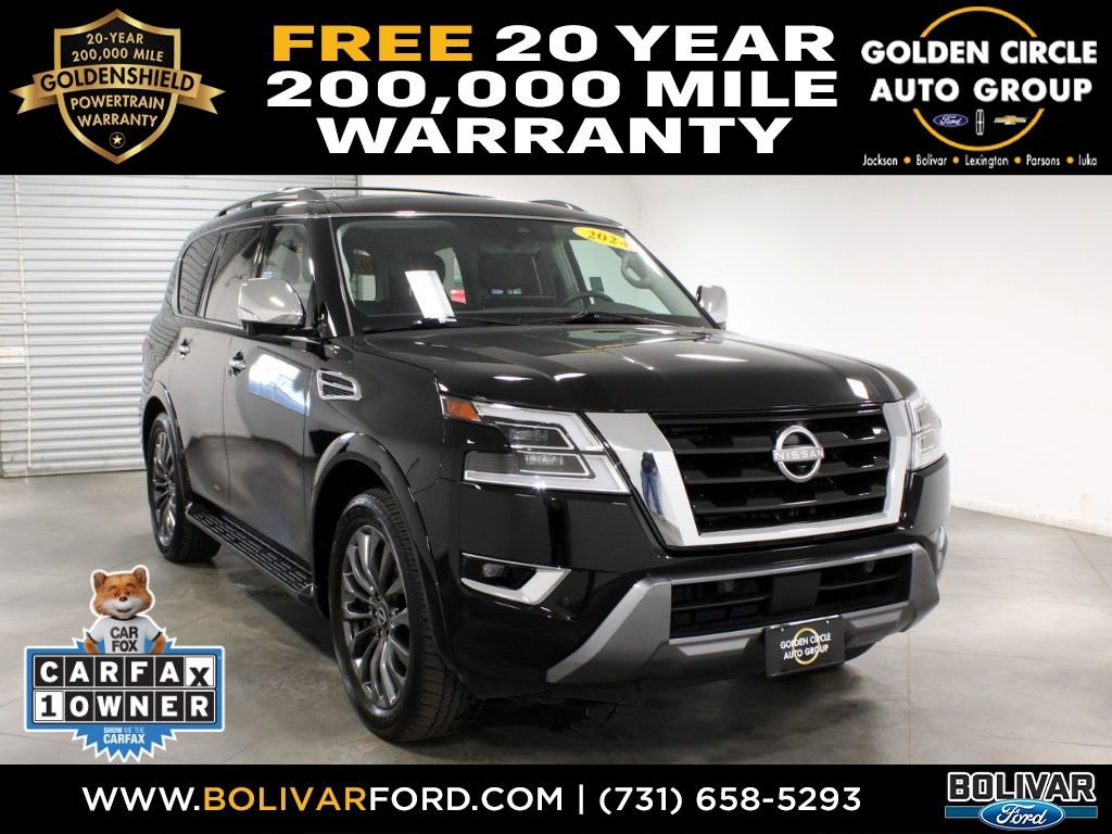 Used 2024 Nissan Armada Platinum w/ Captain's Chairs Package 360° Tour
