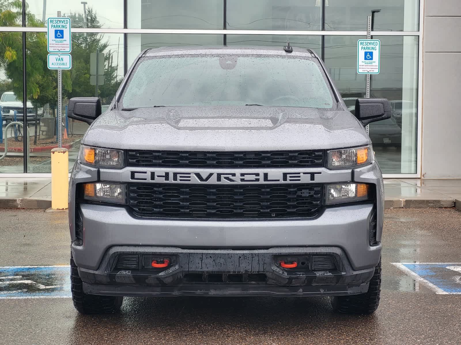 Used 2022 Chevrolet Silverado 1500 Custom w/ LPO, Blackout Package AWD/4WD image 2