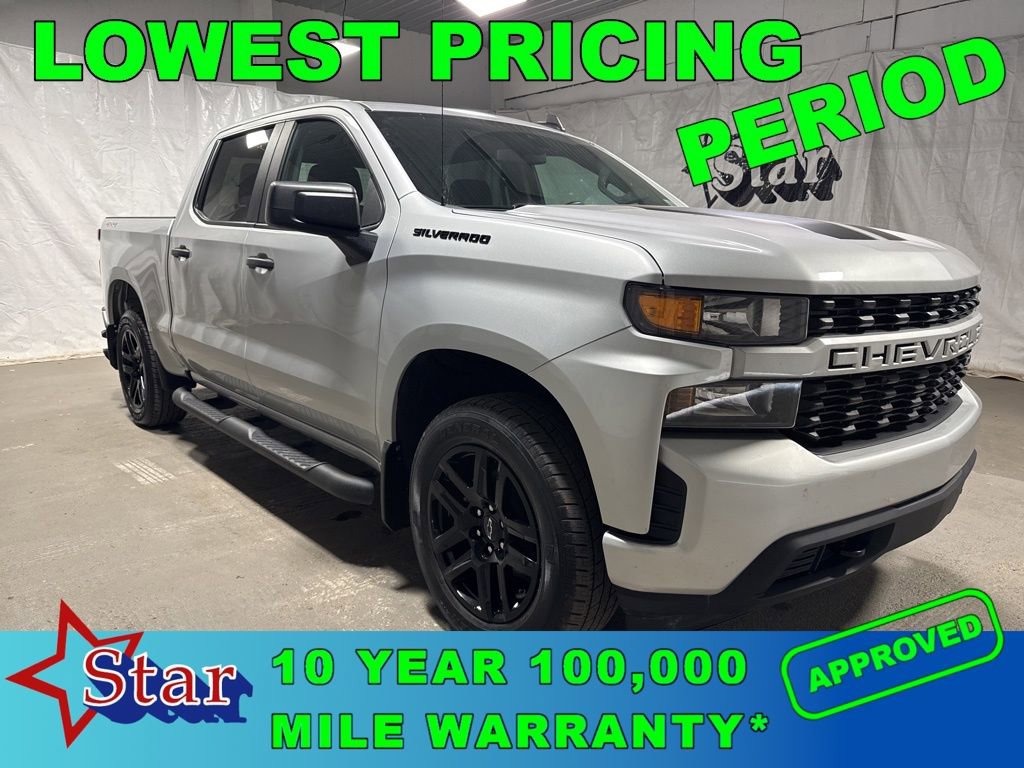 Used 2022 Chevrolet Silverado 1500 Custom w/ Rally Edition AWD/4WD image 1