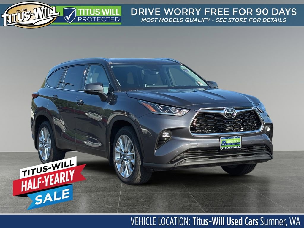 Used 2023 Toyota Highlander Limited AWD/4WD image 1