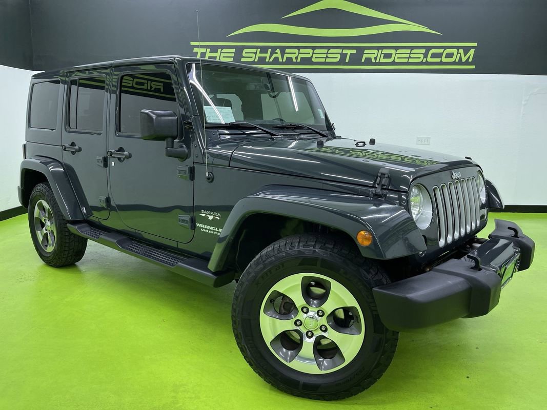Used 2017 Jeep Wrangler Unlimited Sahara w/ Max Tow Package