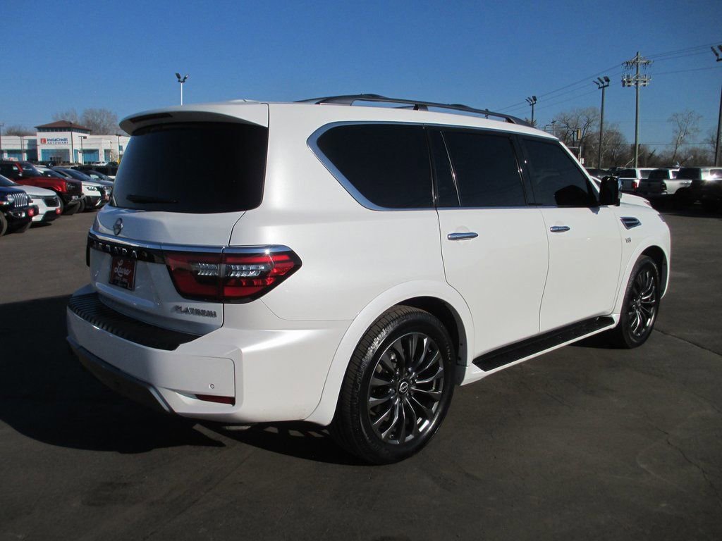 Used 2022 Nissan Armada Platinum w/ Captain's Chairs Package image 6