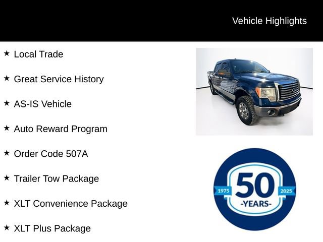 Used 2012 Ford F150 XLT w/ XLT Chrome Pkg image 7