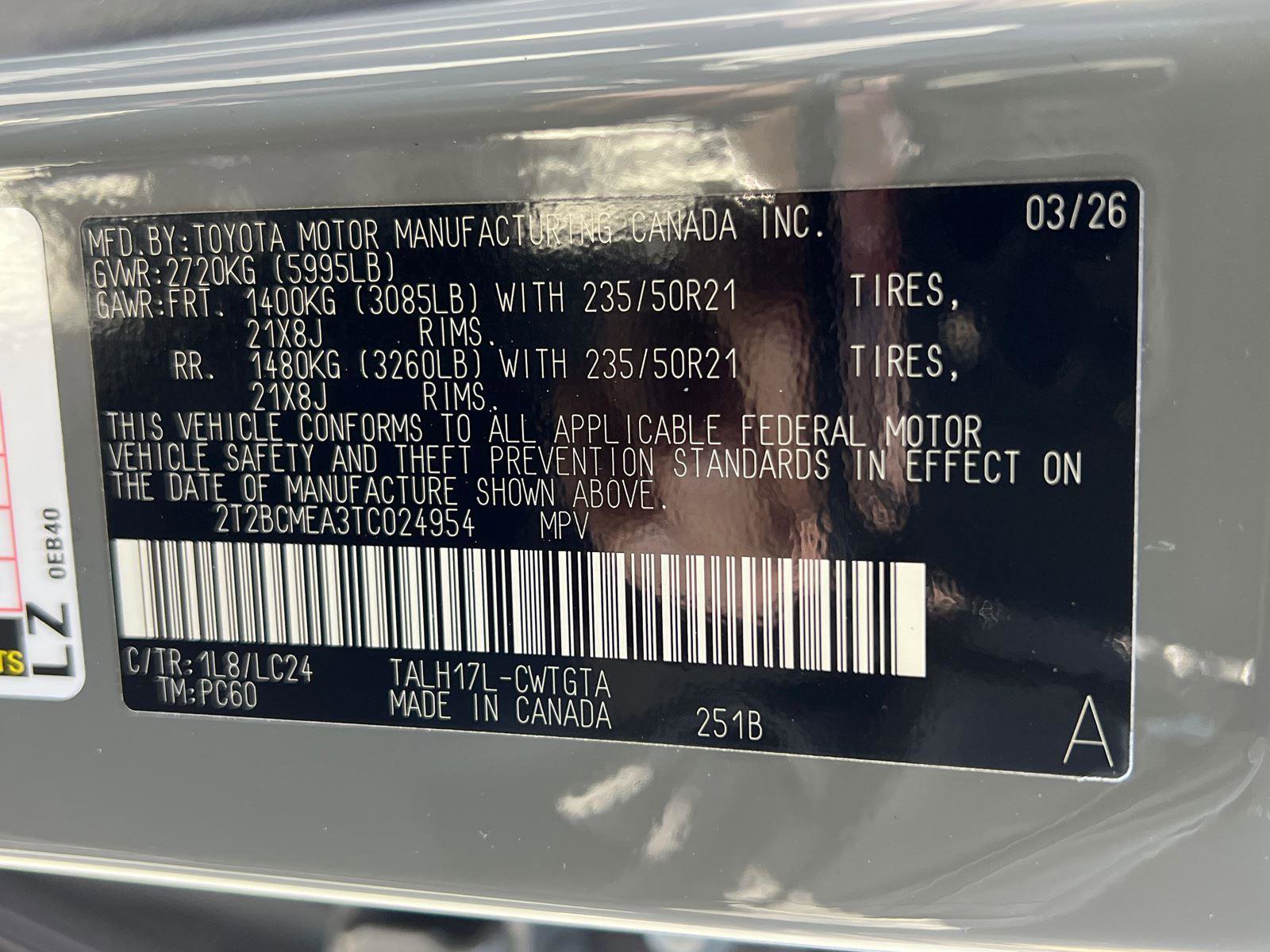 New 2026 Lexus RX 500h F Sport image 27