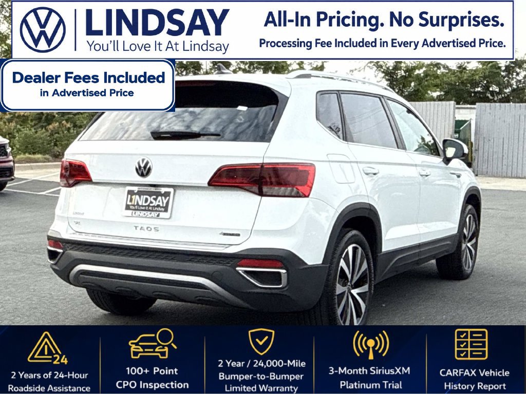 Certified 2023 Volkswagen Taos SE AWD/4WD image 3
