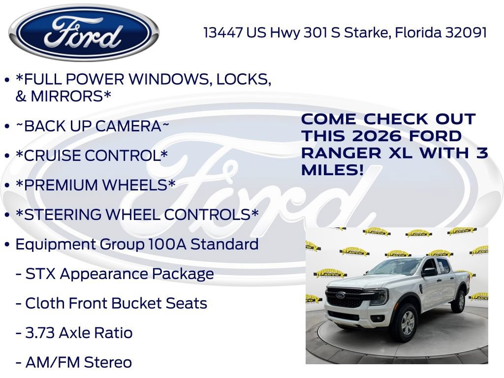 New 2026 Ford Ranger XL AWD/4WD image 10