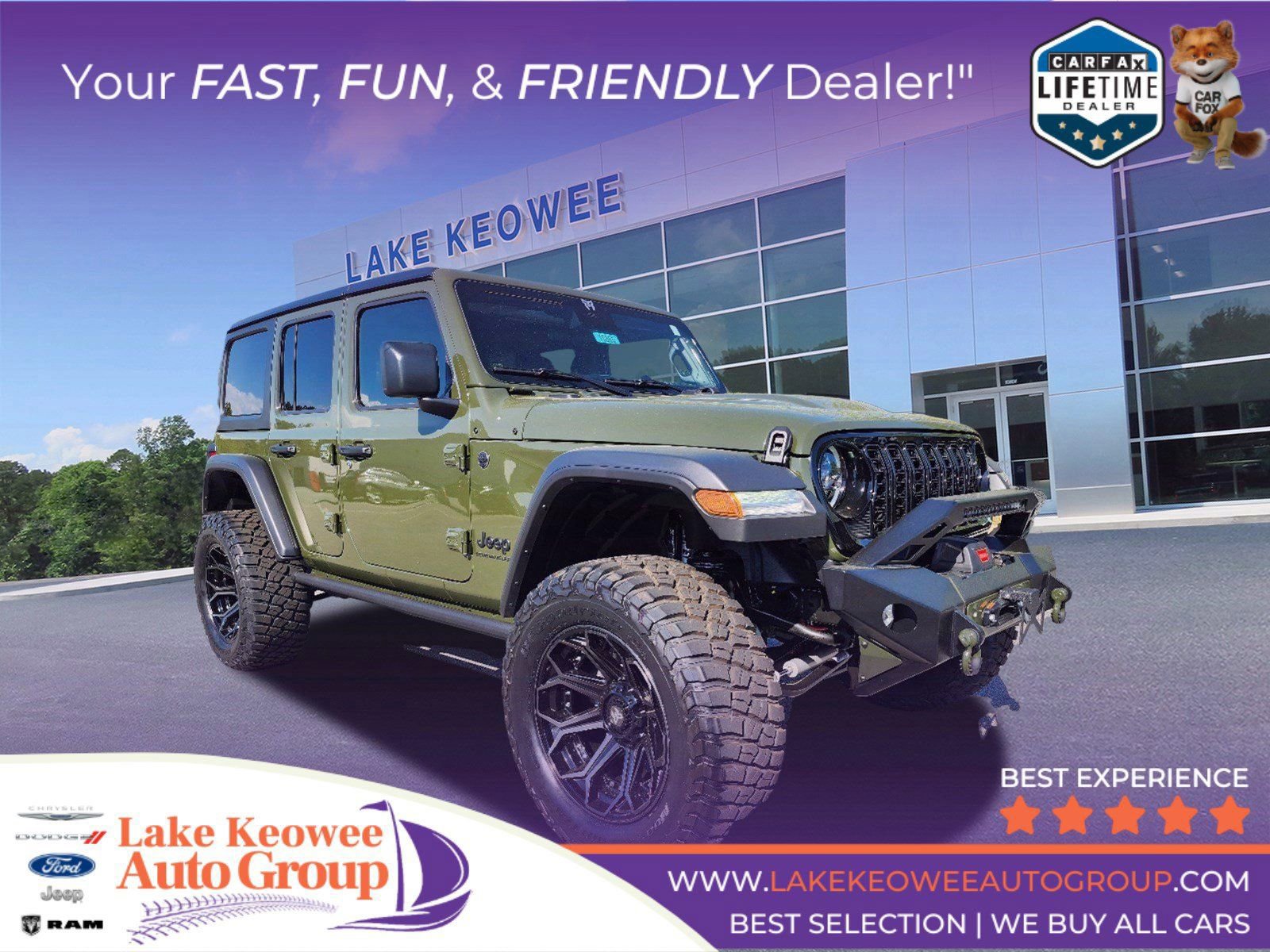 Used 2024 Jeep Wrangler Unlimited Sport AWD/4WD video 1