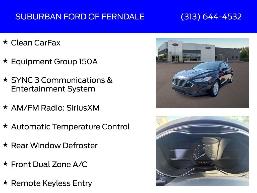 Used 2020 Ford Fusion SE FWD image 4