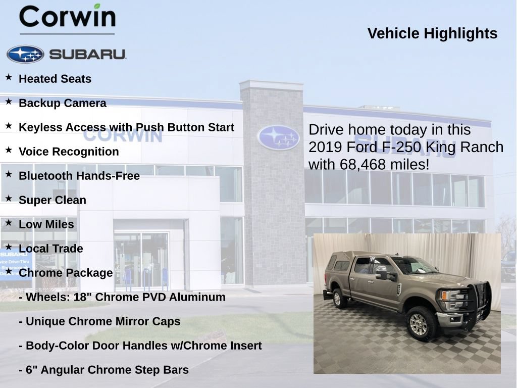 Used 2019 Ford F250 King Ranch w/ King Ranch Ultimate Package AWD/4WD image 6