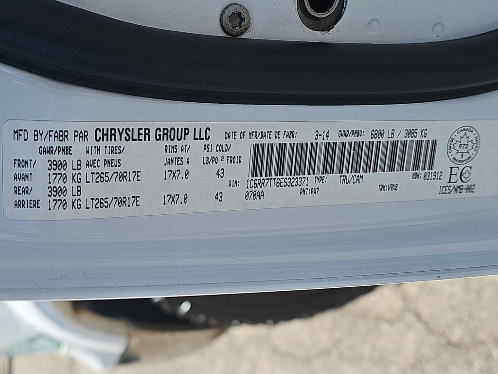 Used 2014 RAM 1500 Outdoorsman AWD/4WD image 40
