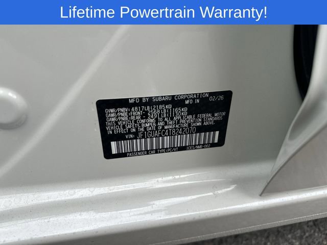 New 2026 Subaru Impreza 2.0i Sport image 29