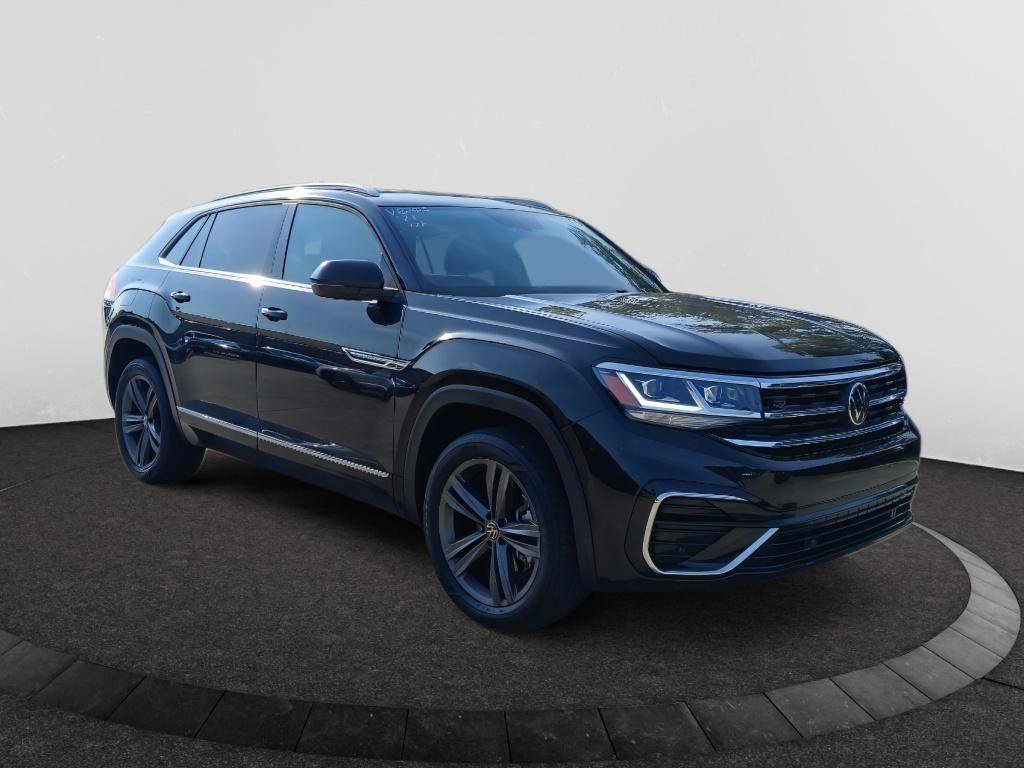 Used 2021 Volkswagen Atlas Cross Sport SE w/ Panoramic Sunroof Package FWD image 1